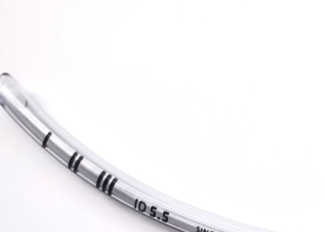 Uncuffed 5.5mm Nasal Endotracheal Tube Intubation CE Applications in Respiratory Care
