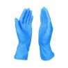 Buy cheap FDA approved medical blue examination powder free disposable nitrile gloves from wholesalers