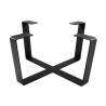 Buy cheap Large Cross Frame Round Pedestal Coffee Table Base for Customized Dining Furniture from wholesalers