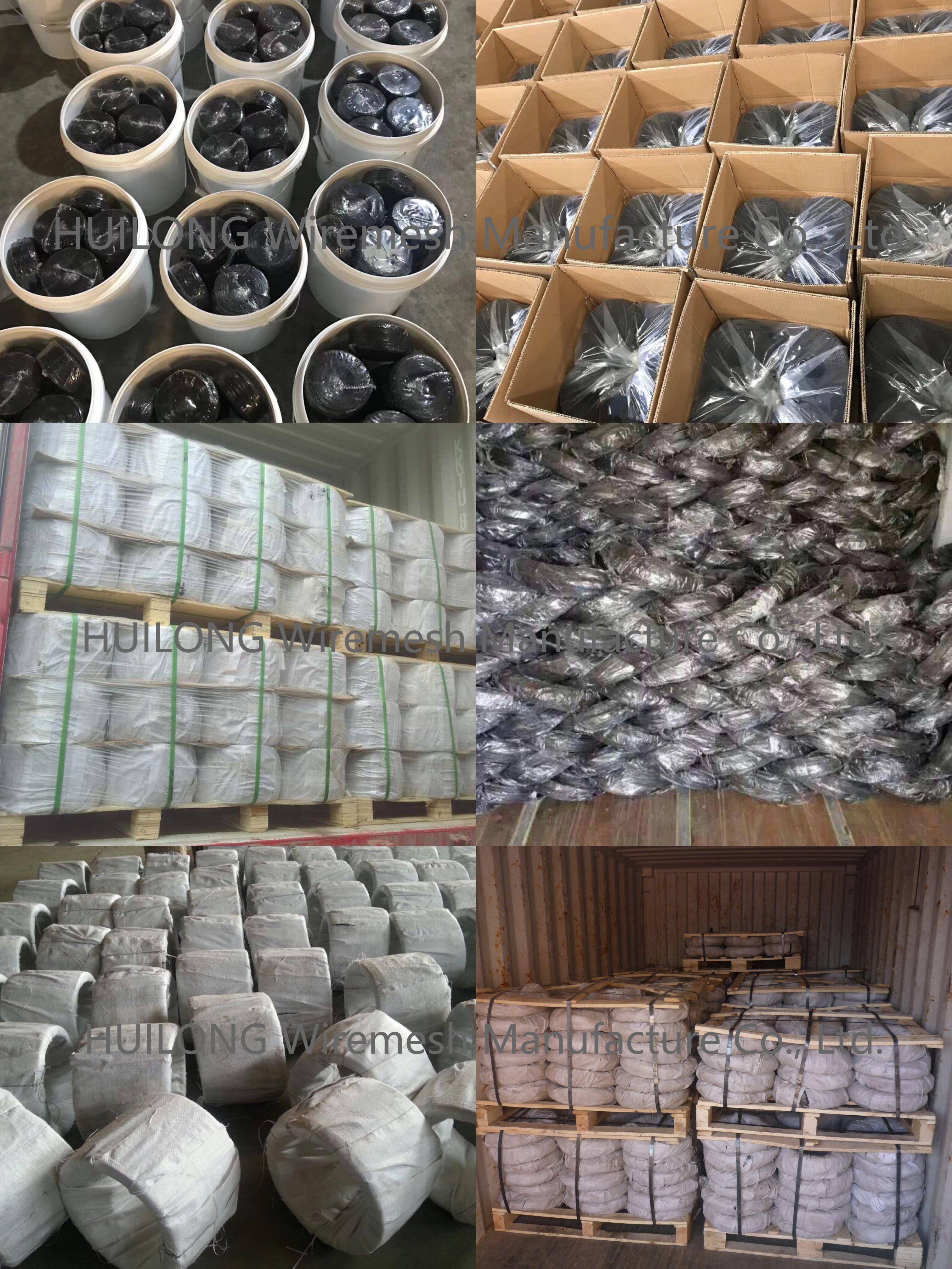 16/18 Gauge Black Annealed Iron Binding Wire Q195 Raw Material