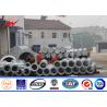 Buy cheap Octagonal 9m Galvanized Metal Pole 5.3kn Breaking Load 3mm Thickness from wholesalers