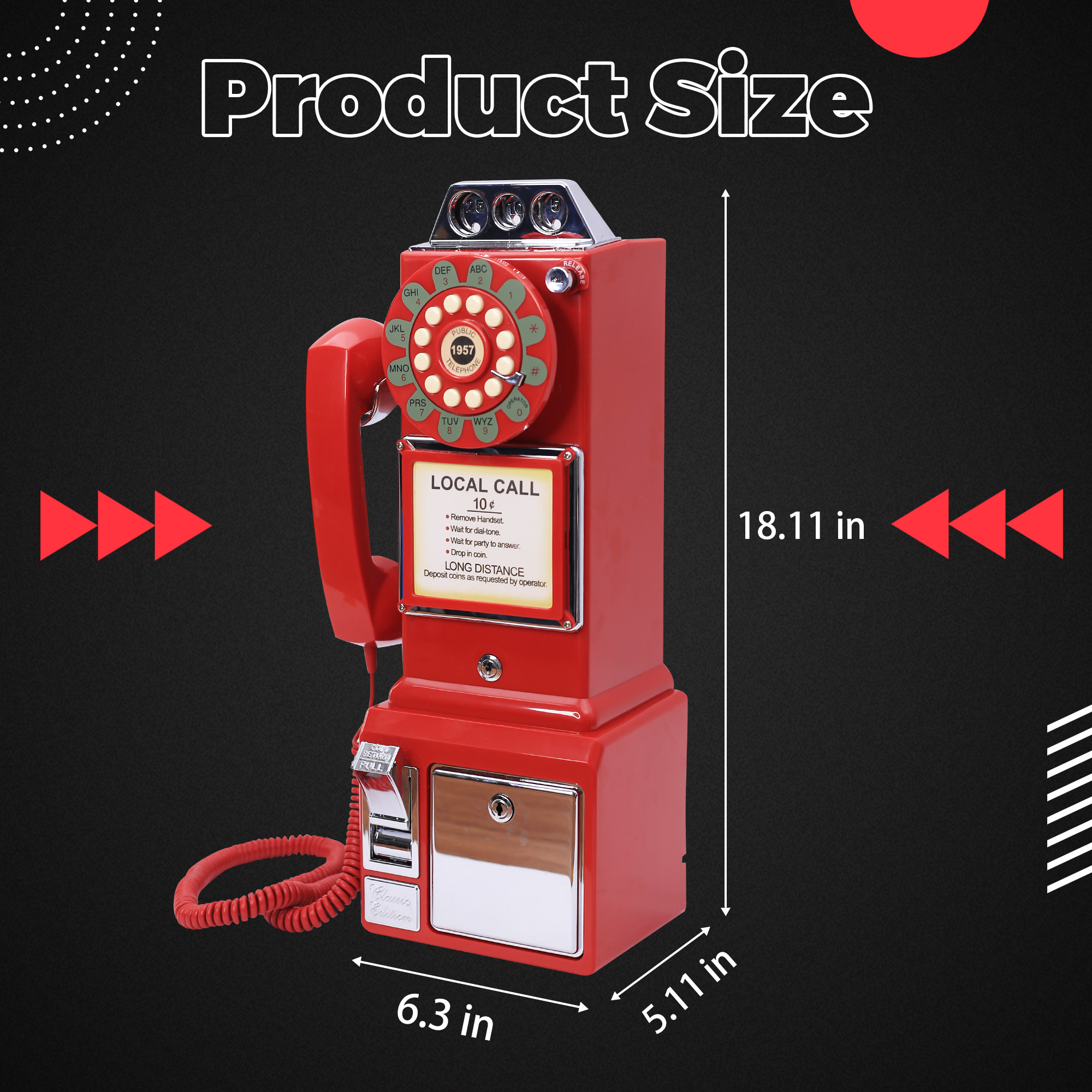 Memorable Event Recording Guest Book Red Birthdays Voicemail Guest Book Phone