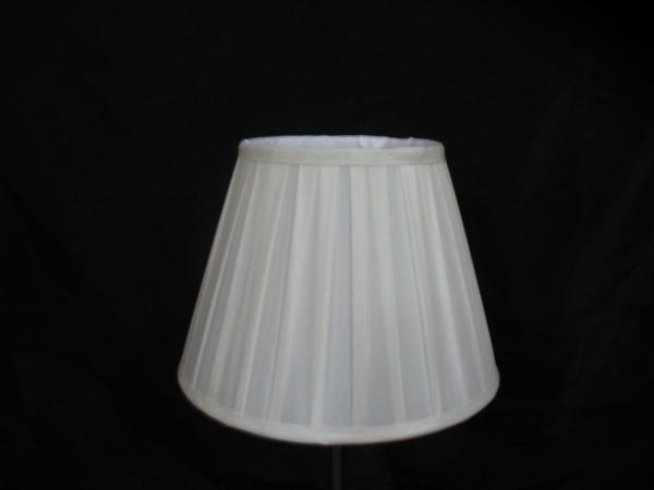 Empire Box Pleated Lamp Shade For Table And Floor Lamps silk and faux silk
