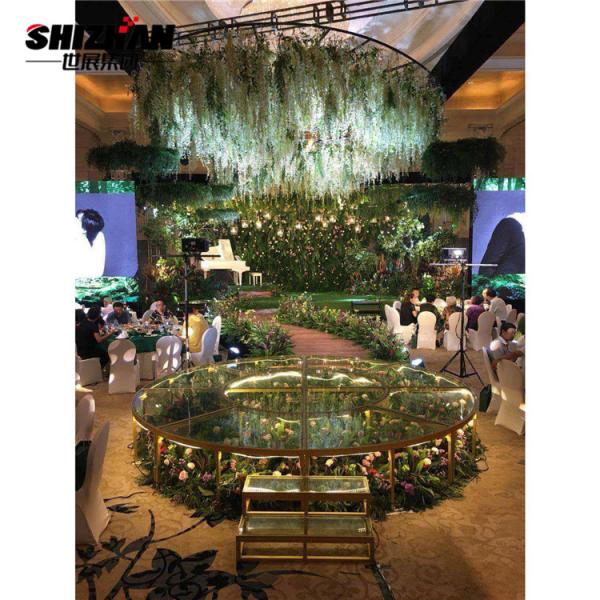 High Loading Capacity Portable Acrylic Temporary Live Show Stage Floor
