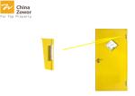 Yellow Color 1 Hour Fire Rated Door/Commercial Steel Insulated Fire Door With