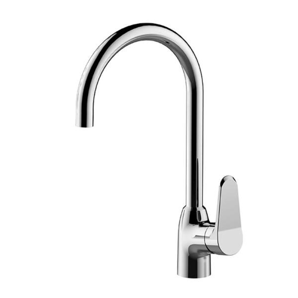 Buy cheap Contemporary Polished Chrome Kitchen Faucets Brass Grifos De Cocina from wholesalers
