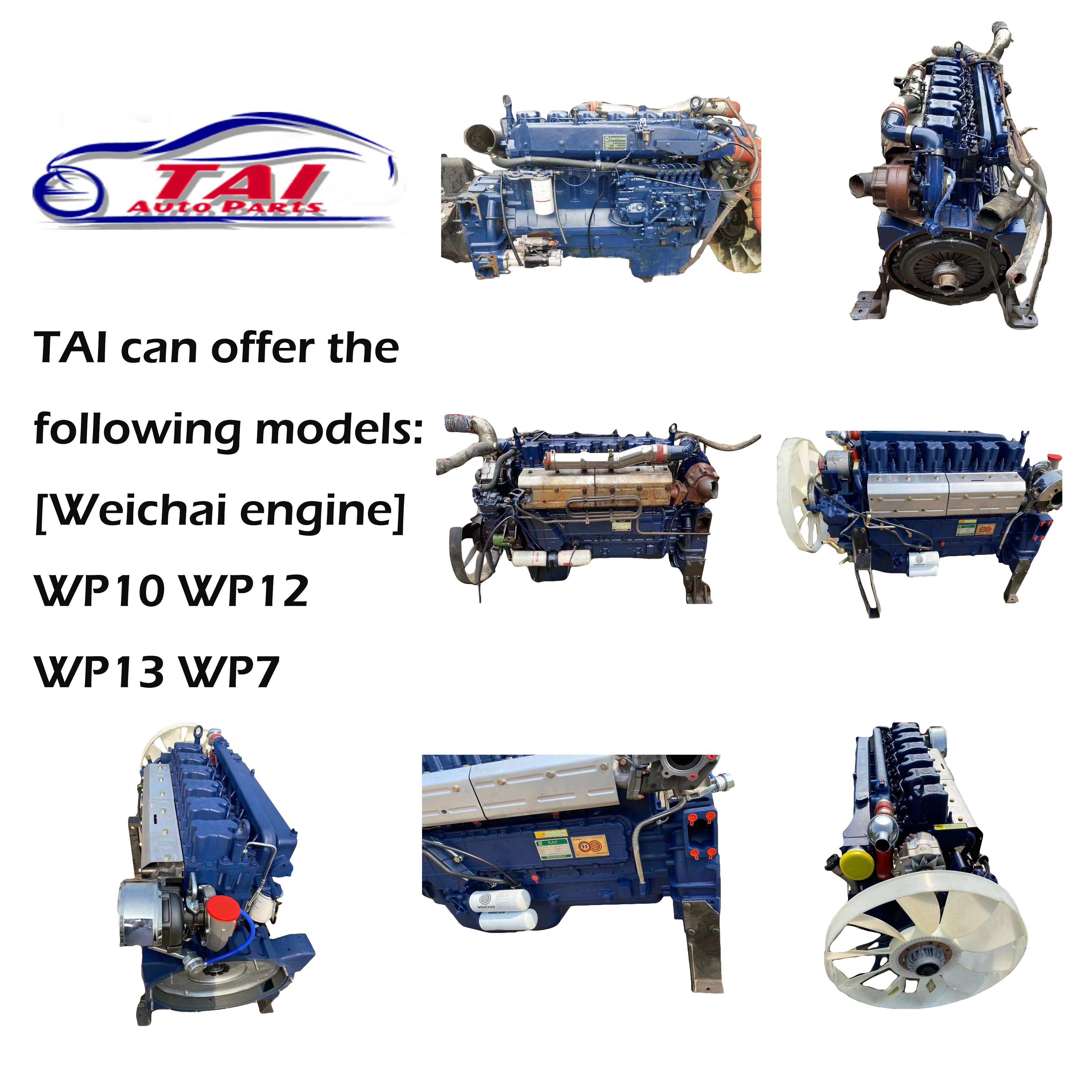 WP12 Series Marine Diesel Engine Used Japanese Engines 350HP To 550HP