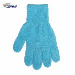 15x25cm Soft Fluffy Microfiber Finger Flove Colorful Car Washing Mitt Glove