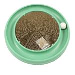 Track Ball Cat Scratching Board Rug Tray Round With Ball Door Frame 405x405x50mm