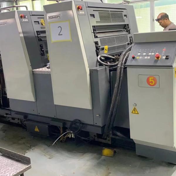 Flatbed Multicolor Komori Spica 429 Four Colour Komori Printing Machine For