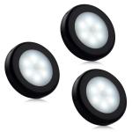 Cordless 3m Distance 3.15inch Battery Operated Motion Sensor Light