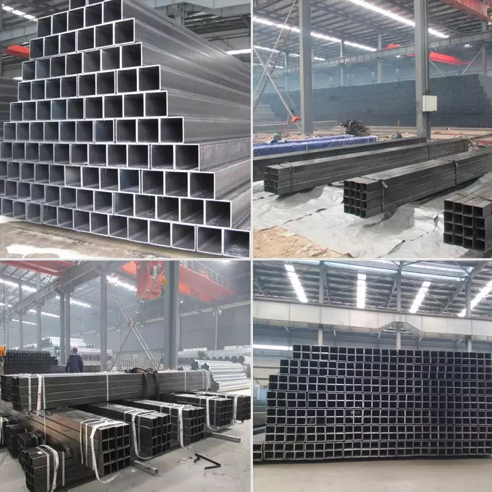 Hollow Galvanised Mild Steel Tube EN10219 Standard 600×600mm Size