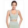 Buy cheap Full Cup Plus Size Moisture Wicking Sports Bra Soft U Neck For Fat Women from wholesalers