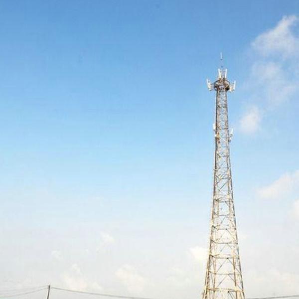 Buy cheap Galvanized 3 Legged Steel Tubular Tower For Telecomunication from wholesalers
