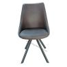 Buy cheap Modern Metal Legged Dining Chairs Grey Robust Legs Slip Proof Home Furniture from wholesalers