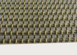 2m Brass Woven Architectural Metal Mesh Decoration Metal Cladding Corrosion