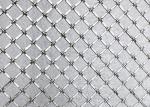 Decorative Square Crimped Woven Wire Mesh XY 2127 For Cabinet Grilles