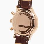 Sapphire Crystal Quartz Wrist Watches , Rose Gold Luxury Watch With Butterfly