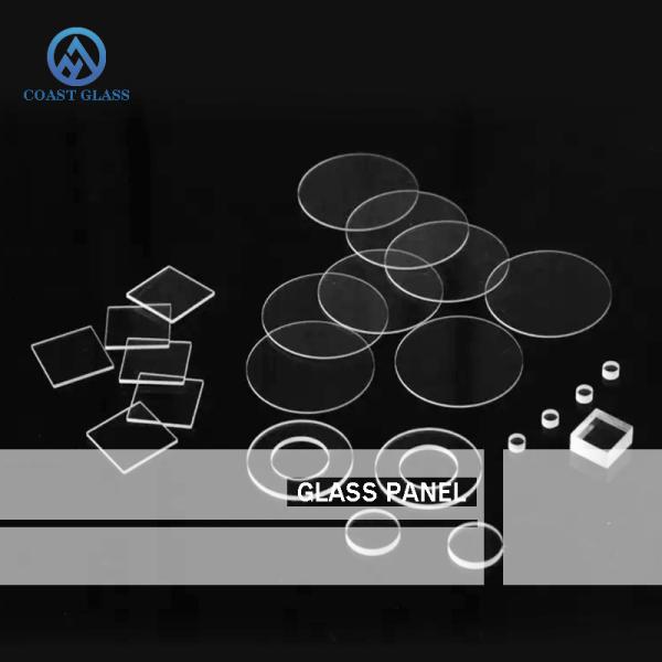 Buy cheap Thin Clear Display Cover Glass Small Size Square Round Shaped from wholesalers