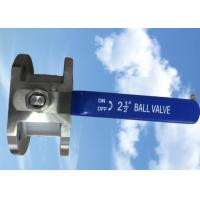 Buy cheap SS316 PN6 DN65 Stainless Valves Flange Connection product