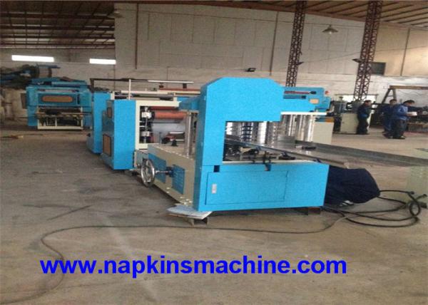 Buy cheap CE 3000 Sheets / Min Eight Fold Napkin Manufacturing Machine from wholesalers