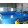 Buy cheap PVC Tarpaulin Inflatable Swimming Pools Double Pipe Swimming Pool from wholesalers