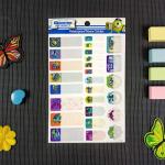 Handwritten Waterproof Name Sticker custom waterproof stickers