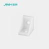 Buy cheap 10*10mm Plastic Corner Brackets, Flat Pack Furniture Fitting For Panel Furniture from wholesalers