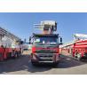 Buy cheap Two Seats 6x4 Drive Volvo Chassis Aerial Ladder Fire Truck 9230Kg Net Weight from wholesalers