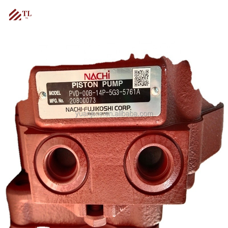 Excavator Main Pump Hydraulic Pump PVD-00B-14P-5G3-5761A For Nachi Pvd Series ZX17 ZX18