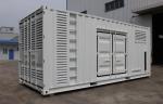 2050kVA 1640KW Container Type Dynamo Electric Diesel Generators Powerful