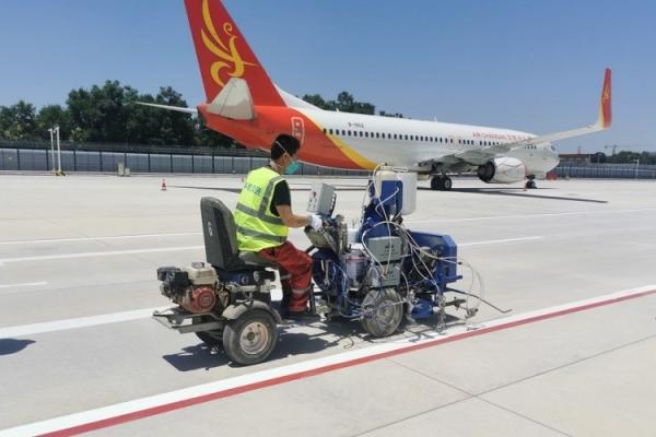 Buy cheap Double Component Paint MMA BPO Spraying Line Striping Equipment for Airport from wholesalers