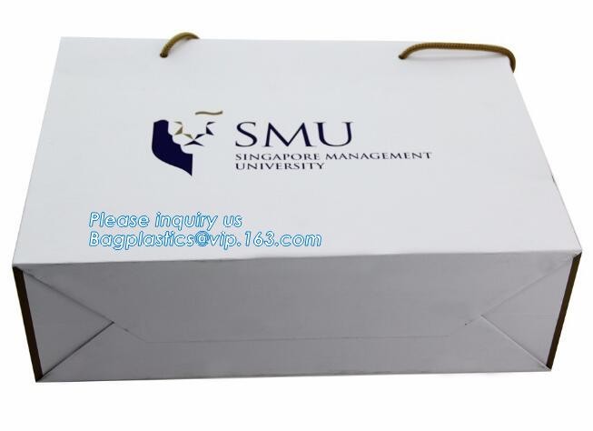 High Quality Luxury Shopping Paper Packing Bags Paper Ivory bag Paper,Reusable Handmade Original Birthday Paper Shopping