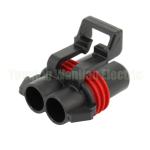 12052613 Auto Plug 2 Pin Wire Harness Connector Waterproof Electric Cable