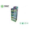 Buy cheap Customized Logo Printed Foldable Paper Floor Display Stand For Retail Promotion from wholesalers