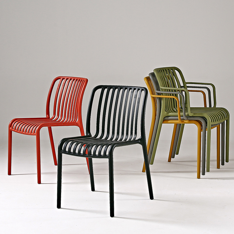 Indoor Outdoor Stackable Plastic Metal Wire Chairs for Hotel Garden Restaurant Dining
