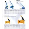 Buy cheap 8mm Hand Lever Shearing Machine Hand Shear Cutter For Sheet Cutting from wholesalers