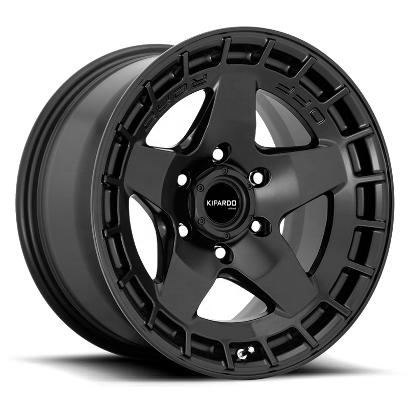 5 Spoke A356.2 4x4 5x127 6x139.7 OffRoad Rims for Toyota tacoma FJ Cruiser Tundra