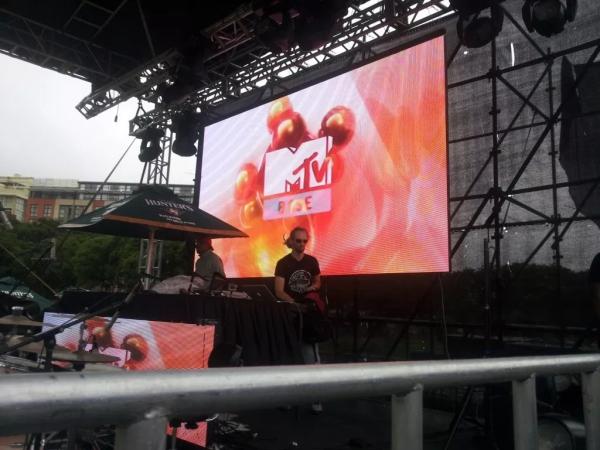 Buy cheap P4.8mm Stage Background Rental LED Display 3840Hz Refresh Rate And 2121 Lamp Size from wholesalers