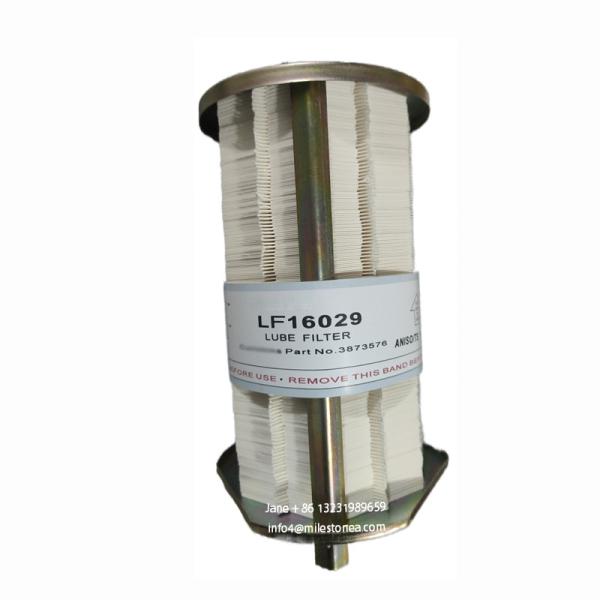 Buy cheap High quality new design fuel oil filter LF16029 stainless steel cover dust filter from wholesalers