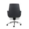 Buy cheap Conjoined Armrest 360 Degree Leather Revolving Chair With Castors from wholesalers