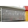 Buy cheap Vision Clear Store Front Steel Roller Shutter Door Crystal Polycarbonate 380V Commercial from wholesalers