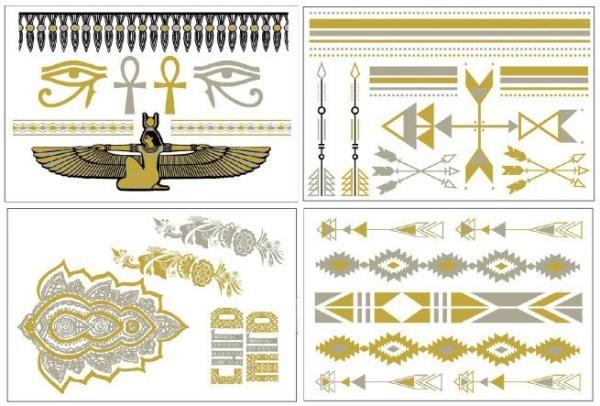 Buy cheap Metallic tattoo from wholesalers