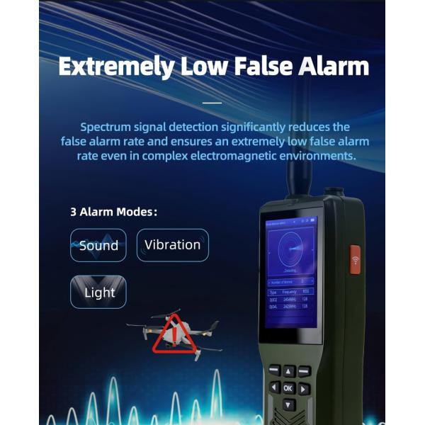 Portable Long Range 3KM Anti Drone Detector