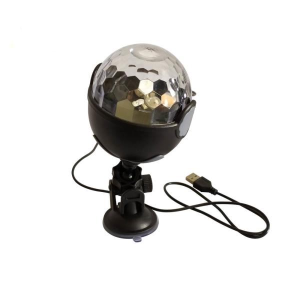 Buy cheap Colorful 3W RGB LED Bluetooth Speaker Light DJ Disco Stage Light Remote Control Magic Ball Table Light For KTV from wholesalers