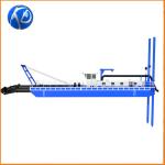 Gold Dredge Boat 12" Gold Mining Suction Dredger Machine For River Sand Dredging