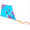 Buy cheap Fiberglass Kid 30m String Line 124*152cm Diamond Stunt Kite from wholesalers