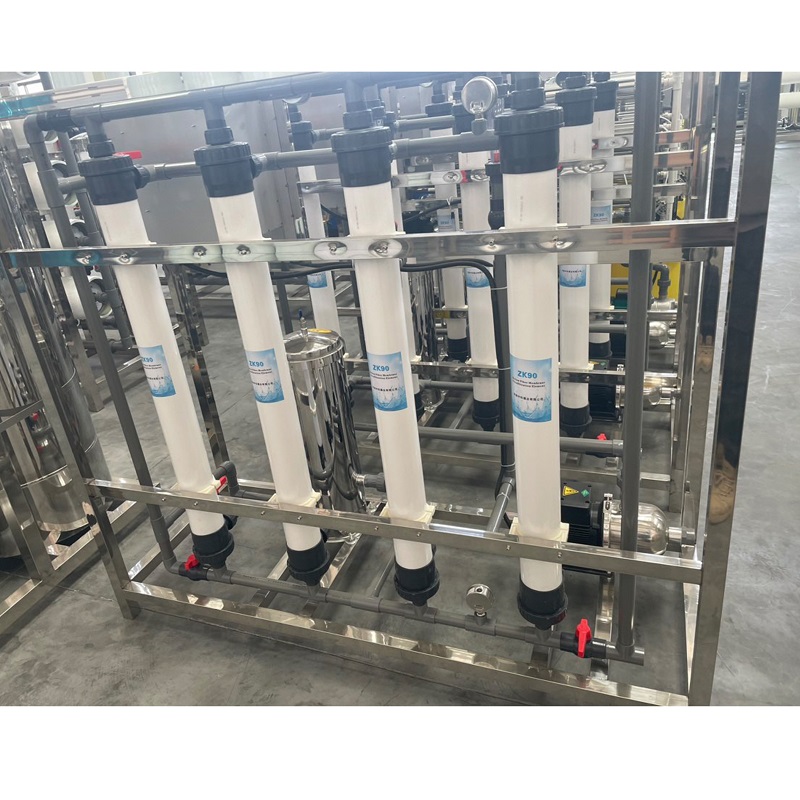 380V / 1.5Kw 2000LPTH Ultrafiltration Water Treatment Machine