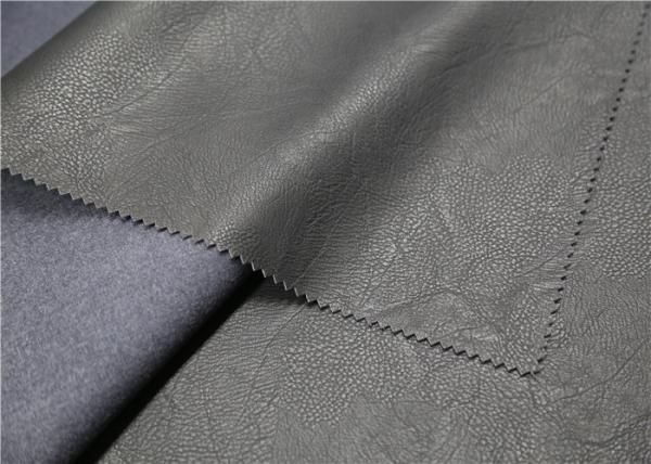 Buy cheap 100% Viscose Embossed PU Leather 300 Gsm Anti - Mildew For Clothing Fabric from wholesalers