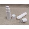 Buy cheap Airelss Acrylic Lotion Bottle Pure White Color No Dip Tube 30 / 50 / 80Ml from wholesalers